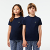 Lacoste Ultra Dry Sport T-shirt In Blue