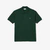 Lacoste Regular-fit Cotton Pima Polo Shir In Green