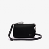 LACOSTE WOMEN'S PIQUÃ©-EFFECT CANVAS CROSSBODY - ONE SIZE