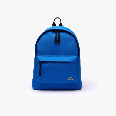 Lacoste Unisex Neocroc Backpack with Zipped Logo Straps - One Size