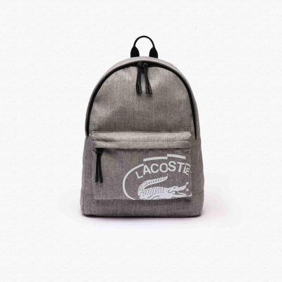 Lacoste Signature Print Backpack - ShopStyle