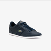 LACOSTE MEN'S LEATHER SNEAKERS - 7.5