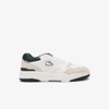 Lacoste Lineshot Leather Sneakers Contrast Sole In White