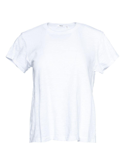 Wilt Women's Baby Fit Shrunken Short Sleeve T-shirt In White