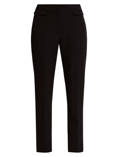 Elie Tahari Women's Sofia Slim Ankle Pants In Noir