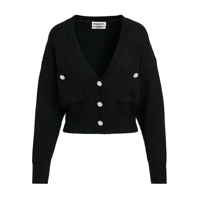 Essentiel Antwerp Essai Cardigan In Black