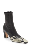 Khaite The Dallas 85mm Leather Ankle Boots In Black