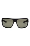 Electric Mahi 44mm Polarized Sport Sunglasses In Matte Black/ Grey Polar