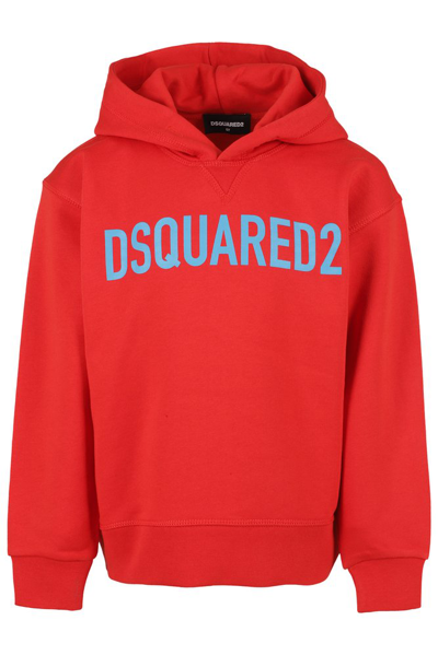 Dsquared2 Kids Logo In Red
