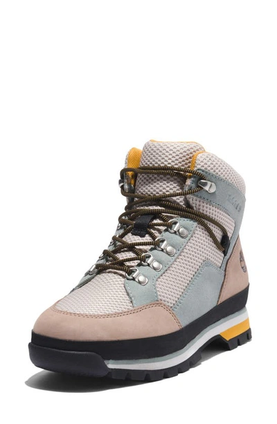 Timberland Euro Nwp Hiking Boot In Light Grey Nubuck