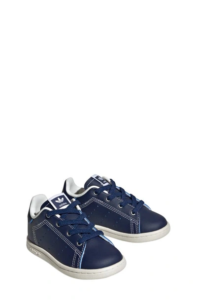 Adidas Originals Kids' Stan Smith Sneaker In Dark Blue/ White/ Dark Blue