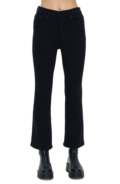 Pistola Lennon High Waist Ankle Bootcut Jeans In Dark Vinyl