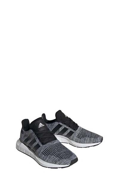 Adidas Originals Little Kids Swift Run 1.0 Casual Sneakers From Finish Line In Core Black,cloud White