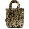 VIVIENNE WESTWOOD MURRAY SMALL LEOPARD-PRINT CANVAS TOTE