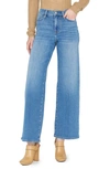 Frame Le Slim Palazzo Ankle Jeans In Drizzle