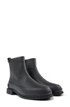 Camper Pix Ankle Leather Boots In Black