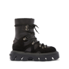 Casadei Generation C Skipass Leather - Woman Xxl Sole Black 41 In Black