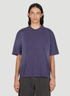 Entire Studios Purple Dart T-shirt In Black