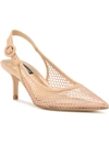 Nine West Alots Pointed Toe Slingback Pump In Pink