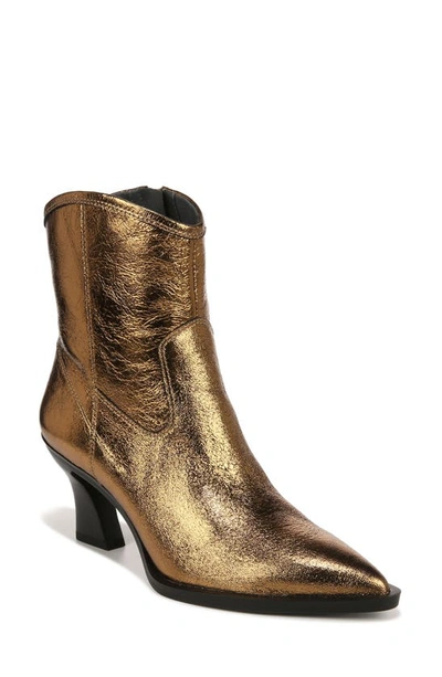 Sarto By Franco Sarto Gwenyth Pointed Toe Bootie In Bronze