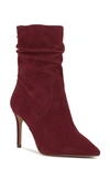Jessica Simpson Siantar Slouch Pointed Toe Bootie In Malbec Leather