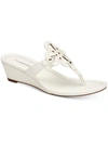 Charter Club Penelopee Wedge Slide Sandals, Created For Macy's Women's Shoes In White