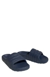 Adidas Originals Adilette 22 Lifestyle Slide Sandal In Dark Blue/ White/ Dark Blue