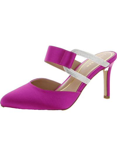 Cole Haan Womens Slip On Almond Toe Pumps In Pink