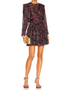 Iro Tiered Mini Dress In Multi