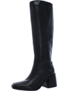 VINCE CAMUTO SANGETI WOMENS LEATHER DRESSY KNEE-HIGH BOOTS