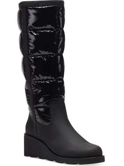 Inc Hiliah Womens Tall Puffy Knee-high Boots In Black