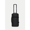 Rains Black Cabin Bag With Spacious Compartments In Black