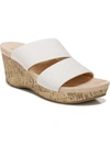 Lifestride Divine Womens Wedge Sandals In White