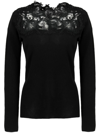 ERMANNO SCERVINO EMBROIDERED WOOL SWEATER