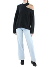 RILEY & RAE WOMENS KNIT CUT-OUT PULLOVER SWEATER