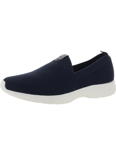 Baretraps Alessa Womens Lifestyle Stretch Slip-on Sneakers In Blue