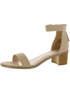 JOURNEE COLLECTION Womens Faux Leather Sandal Block Heels