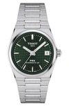 Tissot Prx Powermatic 80 Bracelet Watch, 35mm In Green/silver