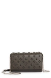 Christian Louboutin Paloma Empire Calfskin Clutch In I629 Rocket/ Rocket