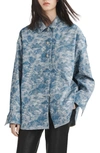 Rag & Bone Lory Denim Shirt Jacket In Dnmjacq