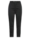 Bonheur Woman Pants Dark Brown Size 31 Cotton, Elastane