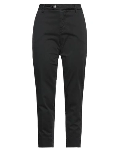 Bonheur Woman Pants Dark Brown Size 31 Cotton, Elastane