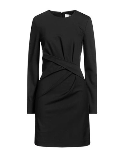 Silvian Heach Woman Short Dress Black Size 6 Viscose, Polyamide, Elastane