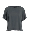 Bellwood Woman Sweater Steel Grey Size L Viscose, Polyester, Nylon