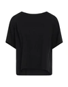 Bellwood Woman Sweater Black Size S Viscose, Polyester, Nylon