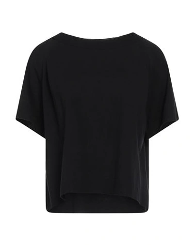 Bellwood Woman Sweater Black Size L Viscose, Polyester, Nylon