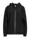 Wolford Woman Sweatshirt Black Size L Polyester, Polyamide, Elastane