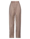 REPLAY REPLAY WOMAN PANTS CAMEL SIZE 28 POLYESTER, VISCOSE, ELASTANE