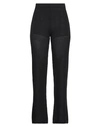 Vicolo Woman Pants Black Size Onesize Cotton, Acrylic