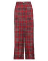 JEJIA JEJIA WOMAN PANTS RED SIZE 6 POLYESTER, VISCOSE